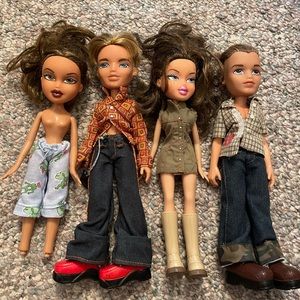 Y2K Bratz Doll Bundle Cameron Dylan Yasmin